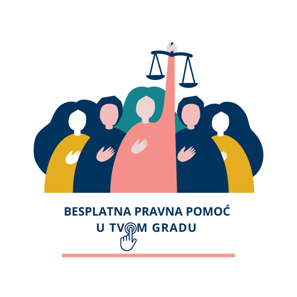 Besplatna pravna pomoć po gradovima
